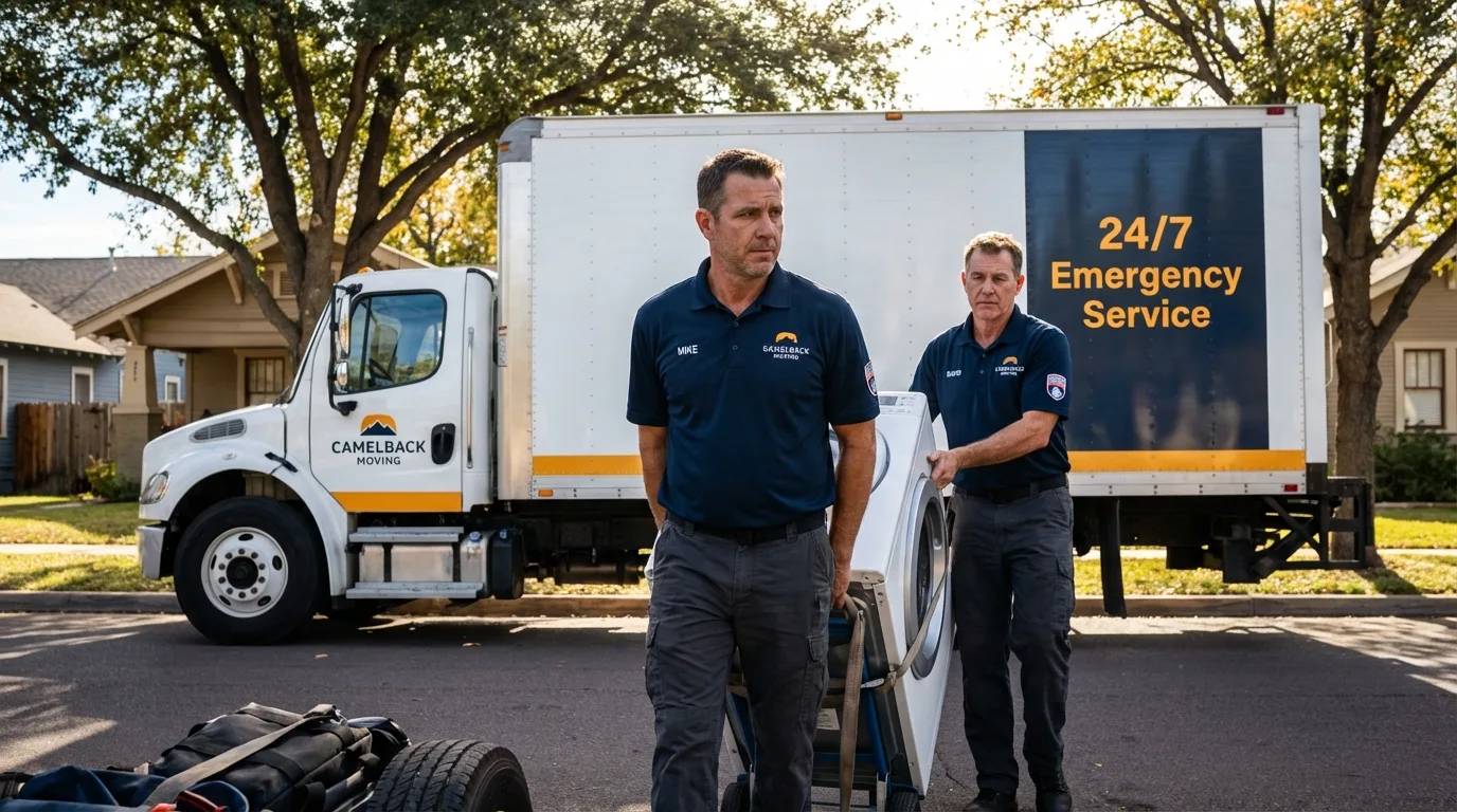 CamelBack Moving crew loading furniture in Saint Francisville, LA
