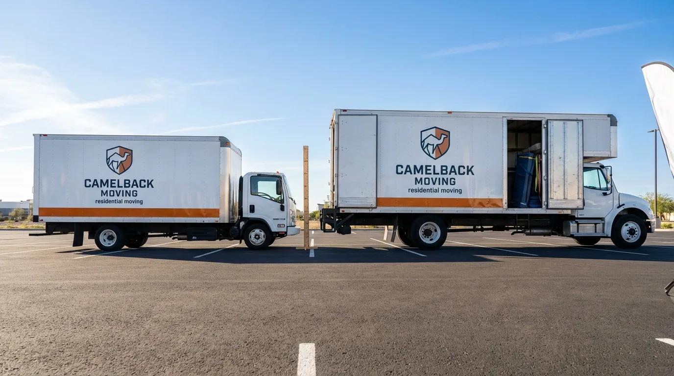 Moving truck size capacity guide in Saint Francisville